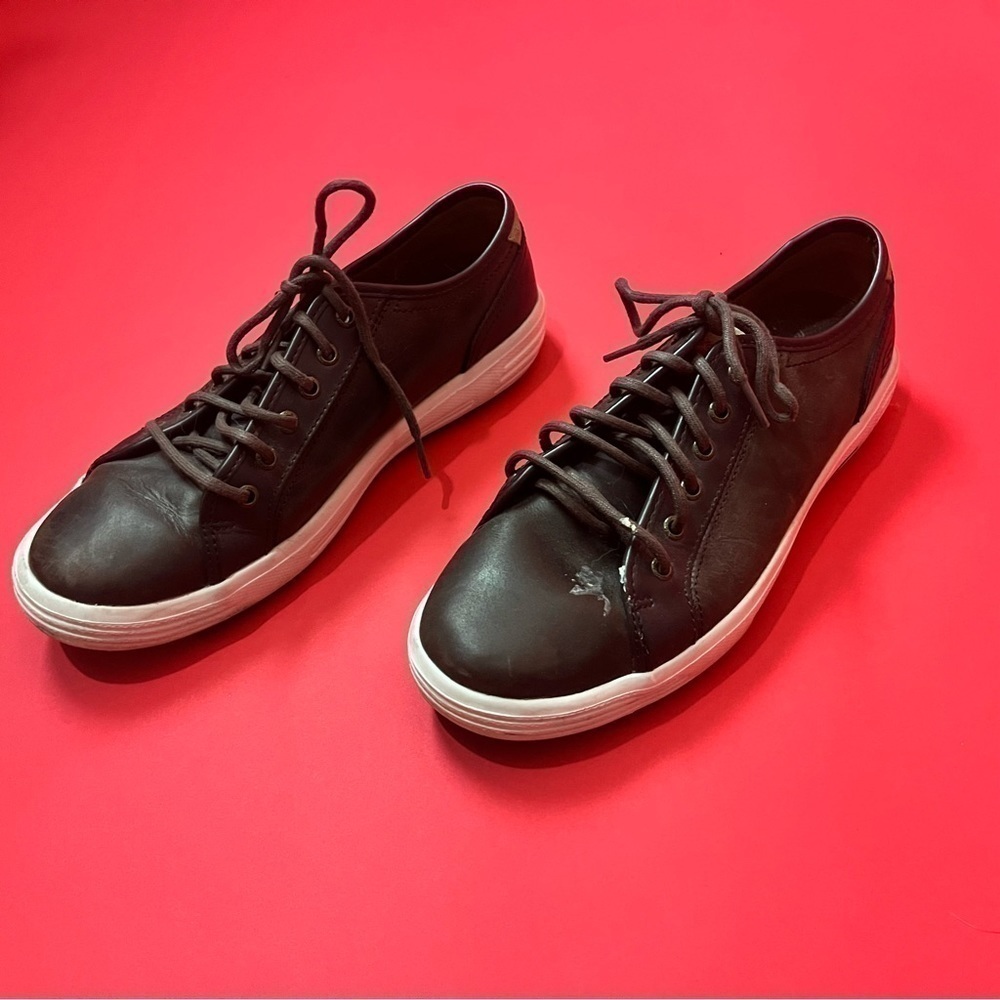 Brown  leather runners 🤎🤎​​​​​​​​​​​​​​​​​​​​​​​